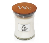 WoodWick Magnolia - Magnólie vonná svíčka s dřevěným knotem a víčkem sklo střední 275 g