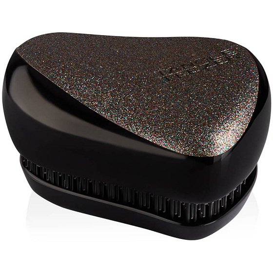 Tangle Teezer Compact Professional compact hair brush, Glitter Gem limited edition