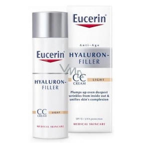 Eucerin Hyaluron-Filler SPF15 CC anti-wrinkle day cream 01 Light 50 ml