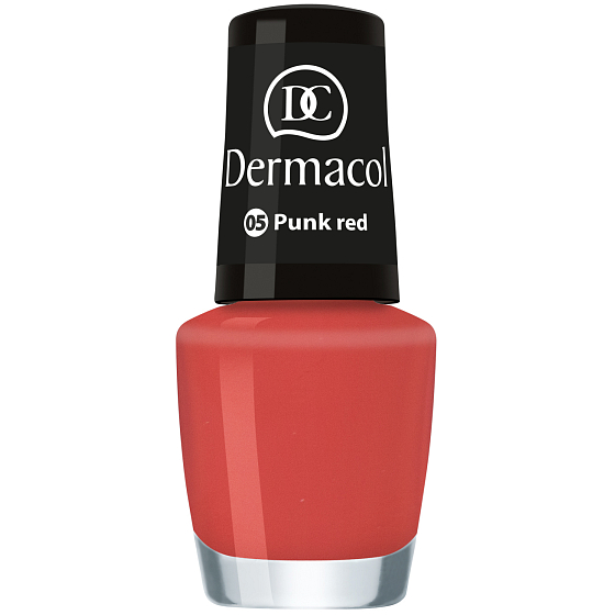 Dermacol Nail Polish Mini Summer Collection nail polish 05 Punk Red 5 ml