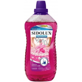 Sidolux Universal Cherry Cherry Lady detergent for all washable surfaces and floors 1 l
