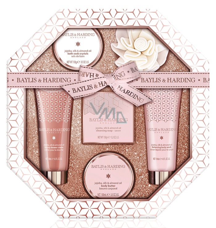 Baylis & Harding Jojoba, Silk and Almond oil soap 150 g + shower cream