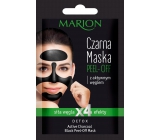 Marion Detox Black Peel Off with activated charcoal and licorice extract to loosen pores peeling face mask 6 g