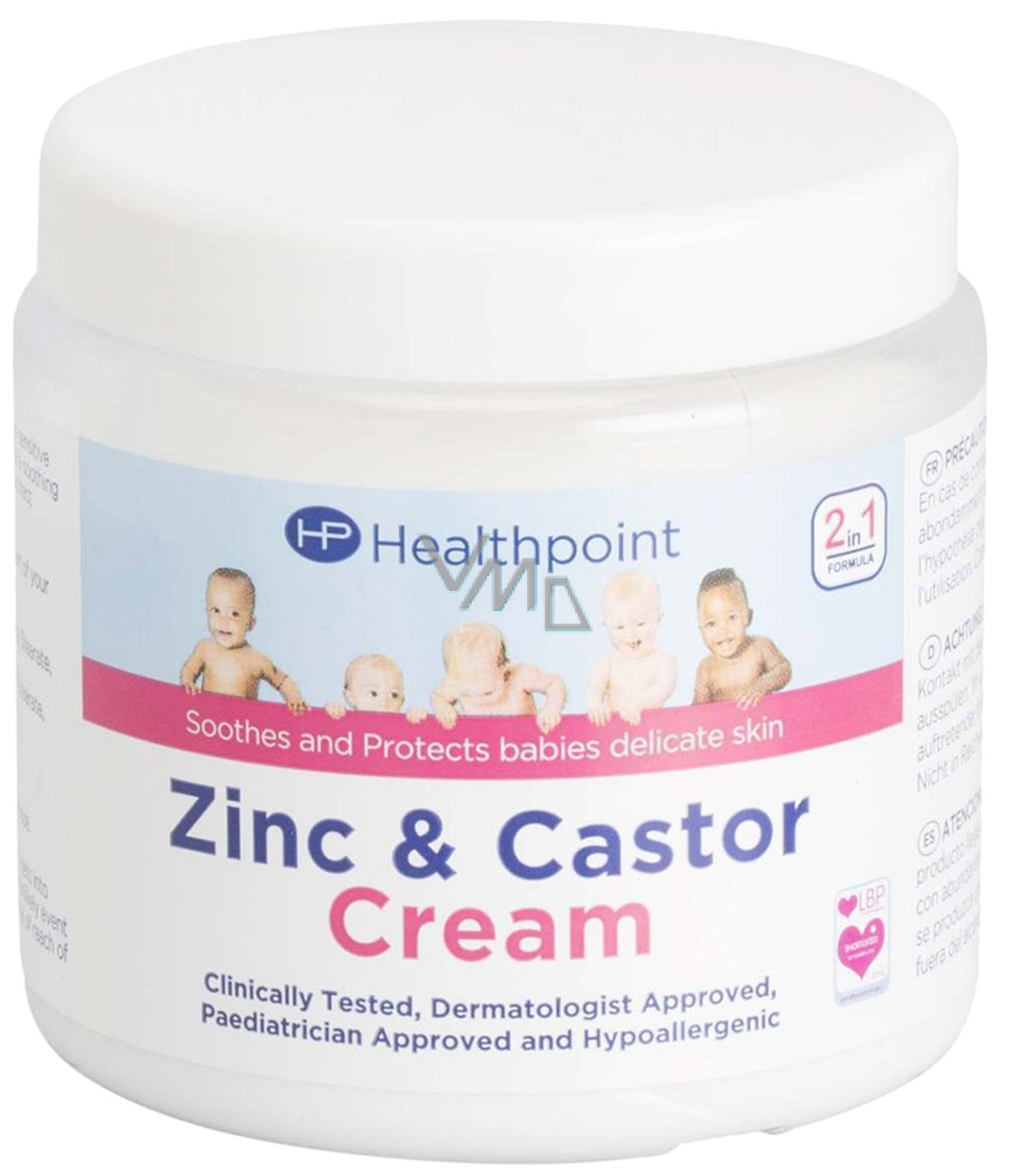 Healthpoint Zinc & Castor Cream zinc cream ointment for soothing, sores