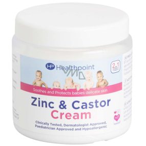 Healthpoint Zinc & Castor Cream zinc cream ointment for soothing, sores 225 g