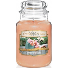 Yankee Candle Market Blossoms - Classic market scented candle Classic large glass 623 g