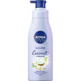 Nivea Coconut & Monoi Oil body lotion with oil dispenser 200 ml