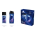 Adidas UEFA Champions League Victory Edition V perfumed deodorant spray 75 ml + shower gel 250 ml, cosmetic set for men