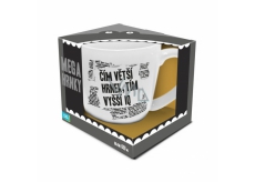 Albi Megahrnek The larger the mug, the higher the IQ of 650 ml