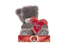 Me to You Teddy Bear Christmas Heart 14 cm