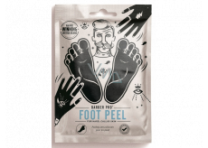 Barber Pro Peeling textile foot mask for men 40 ml