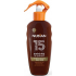 Nubian OF15 water and sand resistant dry suntan oil spray 200 ml