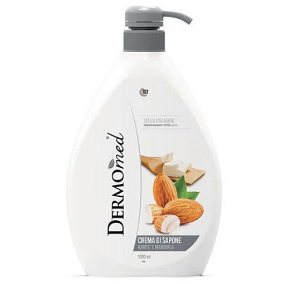 Dermomed Almonds & Shea Butter Liquid Soap Dispenser 1 L