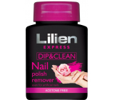 Lilien Express Quick & Easy acetone-free nail polish remover with sponge 75 ml