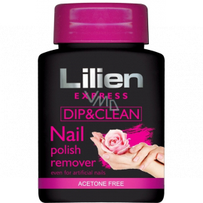 Lilien Express Quick & Easy Acetone-free nail polish remover with a 75 ml sponge