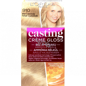 Loreal Paris Casting Creme Gloss cream hair color 910 White chocolate