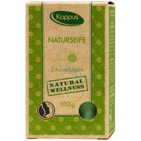 Kappus Natural Wellness Lemon & Lime certified natural soap 100 g