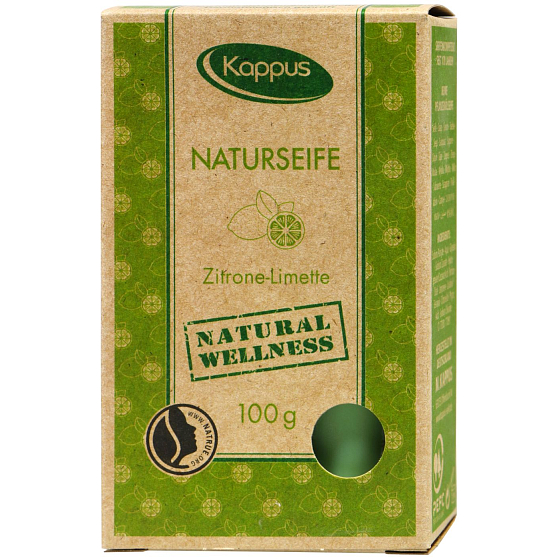 Kappus Natural Wellness Lemon & Lime Certified Natural Soap 100 g