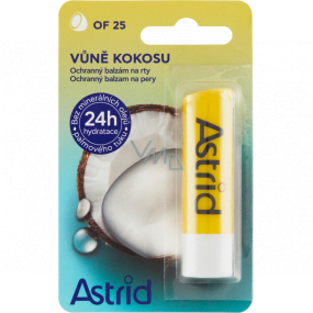 Astrid Coconut scent protective lip balm 4.8 g