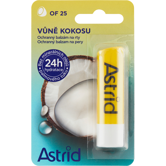 Astrid Coconut Scent Protective Lip Balm 4.8 g
