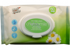 Well Done Wet Toilet Wipes Chamomile wet toilet paper with the scent of chamomile 60 pieces