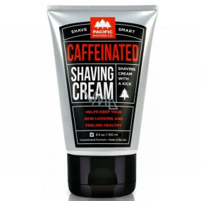 Pacific Shaving Caffeinated Shaving Cream for Men 100 ml