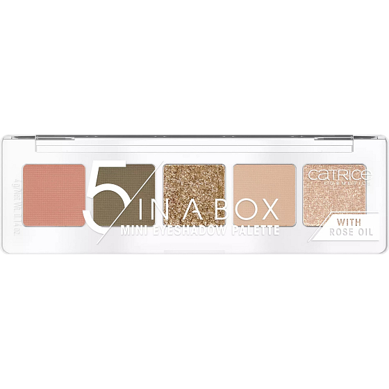 Catrice 5 In A Box Mini Eyeshadow Palette eyeshadow palette 070 Elegant Khaki Look 4 g