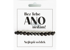 Albi Beaded bracelet Without you yes I won't give The best witness 21 cm