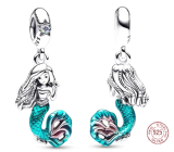 Sterling silver 925 Disney The Little Mermaid - Ariel, bracelet pendant