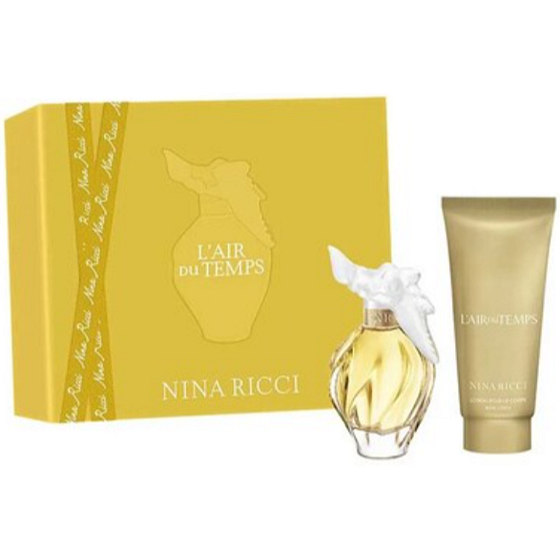 Nina Ricci L Air du Temps Eau de Toilette 50 ml + Body Lotion 75 ml, gift set for women