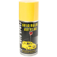 Kwasny Auto-K Color Škoda, original car paint spray, 6200 chrome yellow, 150 ml