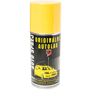 Kwasny Auto-K Color Škoda, original car paint spray, 6200 chrome yellow, 150 ml