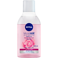 Nivea MicellAIR two-phase micellar water with rose water, 400 ml