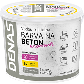 DENAS BETON EKONOMIK concrete paint, 0110 gray, 5 kg DENAS BETON EKONOMIK concrete paint, 0110 gray, 5 kg