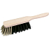Spokar Hand brush - horsehair, unpainted wooden body, 5206/411