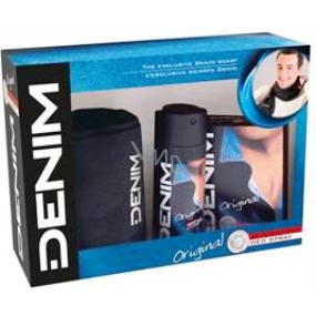 Denim Origina aftershave 100 ml + deodorant spray + Denim scarf, cosmetic set