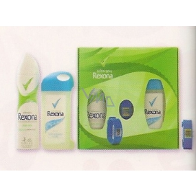 Rexona Aloe Vera antiperspirant spray + 2in1 shower gel + Watch, cosmetic set