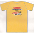 Nekupto T-shirt I like simple things like a man 1 piece mustard