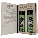 Bohemia Gifts Fairy tale about grandfather shower gel 250 ml + oil bath 200 ml (with pleasant citrus scent), book cosmetic set