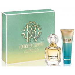 Roberto Cavalli Paradiso perfumed water 50 ml body lotion 75 ml gift set VMD parfumerie drogerie