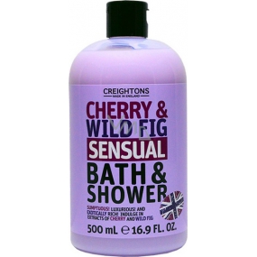 Creightons Cherries & Fig shower gel and foam 500 ml
