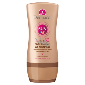 Dermacol Sun Water Resistant Sun SPF 50 waterproof sun lotion for children 200 ml