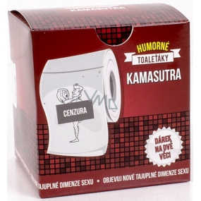 Albi Funny Toiletry with Kamasutra, 20 meters of stunning luxury, Gift Toilet Paper