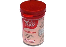 Fan Sacharin Artificial sweetener 160 tablets in 10 g jar