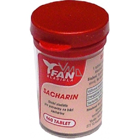 Fan Sacharin Artificial sweetener 160 tablets in 10 g jar