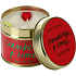 Bomb Cosmetics Cranberry and Lime Scented natural, handmade candle in a tin can burns for up to 35 hours