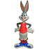 Disney Looney Tunes Bugs Bunny 3D bath and shower gel for children 200 ml