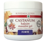 Bohemia Gifts & Cosmetics Castanum Extrakt z kaštanu koňského Forte extra silný balzám masážní gel 600 ml