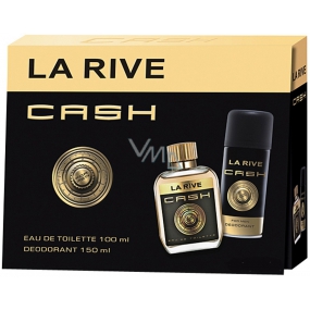 La Rive Cash Man eau de toilette for men 100 ml + deodorant spray 150 ml, gift set