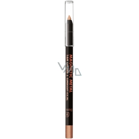 Dermacol Metallic Eyeliner Magnetic metallic eyeliner in pencil 02 bronze 2 g